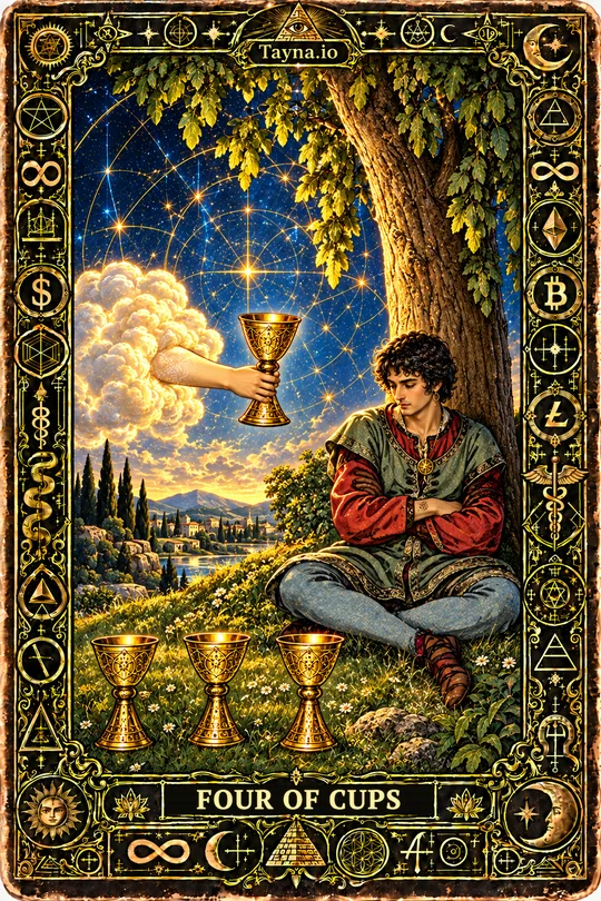 Four of Cups
