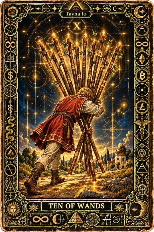 Ten of Wands