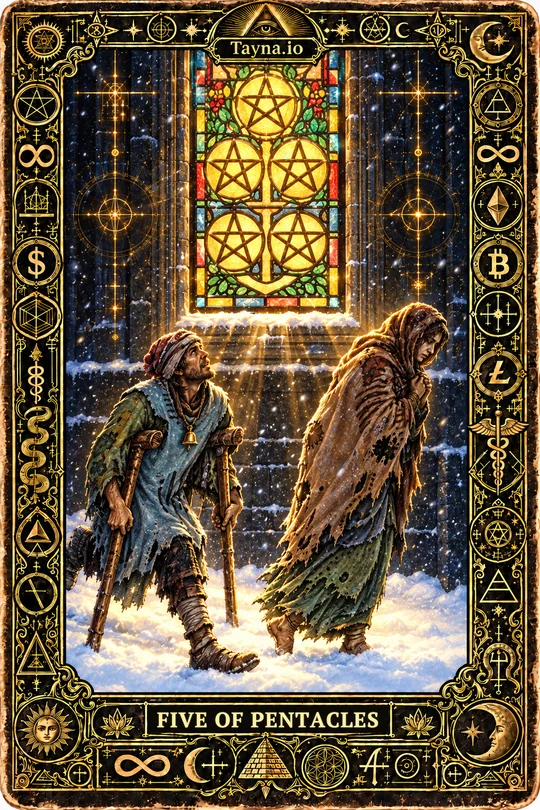 Five of Pentacles