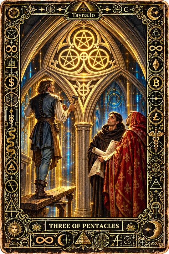 Three of Pentacles